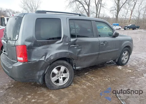 2011 Honda Pilot Ex-L from USA, damaged, VIN 5FNYF4H50BB087055